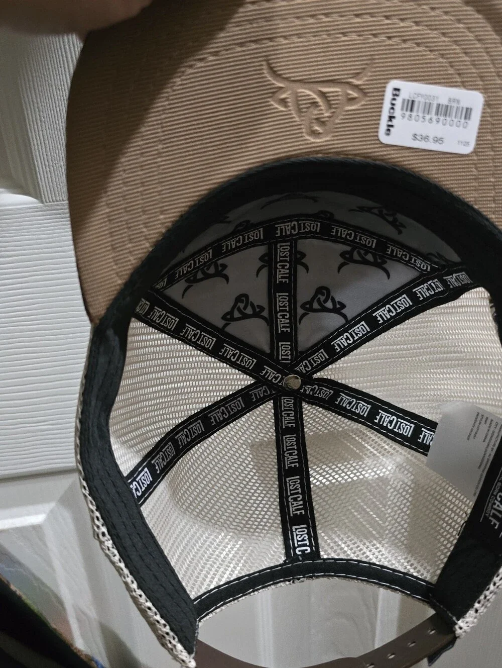 2 Kids Lost Calf Brown Aztec Trucker Hats from BUCKLE $45 For Both